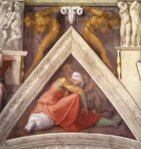 De Ancestors Of Christ: Figuren — Michelangelo Buonarroti