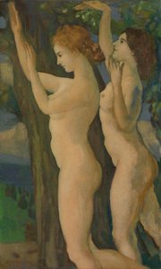 Sweet Tremulous Leaves — Arthur B. Davies