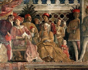 Ducalpalace - The Court Of Mantua (detail) — Andrea Mantegna