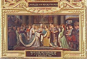 Mariage De Charles Viii Et D'anne De Bretagne.6 Decembre 1491 — Gillot Saint Evre