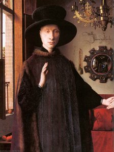 Porträt Von Giovanni Arnolfini Und Seiner Frau — Jan Van Eyck