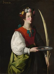 Saint Lucy — Francisco De Zurbarán