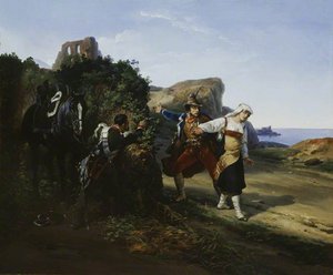 A Beteg Szökött — Émile Jean-horace Vernet