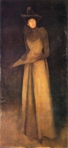 Harmonie En Marron : Le Chapeau De Fourrure — James Abbott Mcneill Whistler