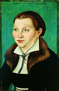 Porträt Katharina Von Bora — Lucas Cranach Der Ältere