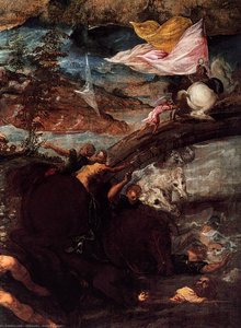 La Conversión De San Pablo (detalle) — Jacopo Tintoretto