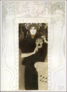4. Zeichnung Für Die Allegorie Der Tragödie, 1897 — Gustav Klimt