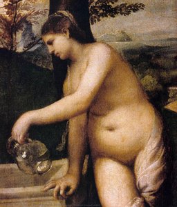 Concierto Pastoril (detalle) — Giorgione