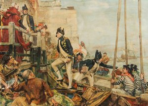 Lord Nelson Arriving At Portsmouth From Spithead — Arthur David Mccormick
