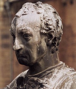 Equestrian Statue Of Gattamelata (detail) — Donatello