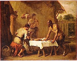 Le Satyre Et Le Paysan — Sebastiano Ricci