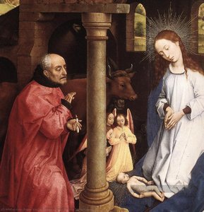 Pierre Bladelin Triptych (detail) — Rogier Van Der Weyden