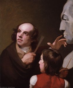 John Flaxman And Thomas Alphonso Hayley — George Romney