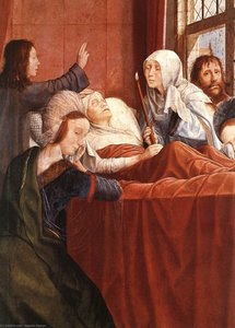 St Anne Altarpiece (right Wing, Detail) — Quentin Massys