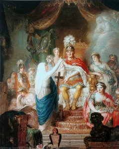 Apotheosis Of Prince Augustus Ferdinand Of Prussia. — Anna Dorothea Therbusch