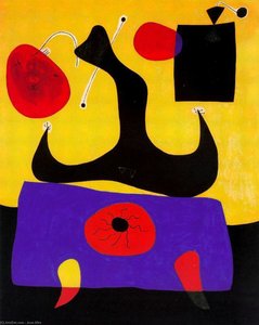 Sitzende Frau — Joan Miró