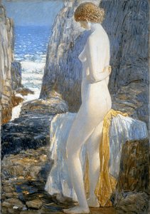 Nude, Appledore, Isle Of Shoals — Frederick Childe Hassam