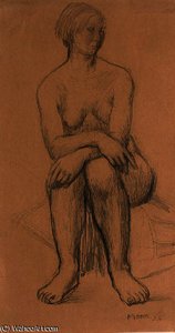 Seated Girl 1 — Henry Moore