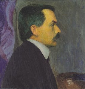 Self-portrait — Koloman Moser