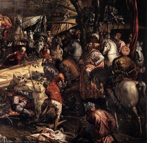 Die Kreuzigung (detail) — Tintoretto (jacopo Comin)