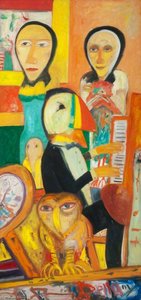 Idyllic Childhood Memories (triptych, Right Panel) — John Bellany