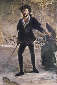 Portrait of Faure as Hamlet