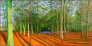 Woods And November — David Hockney