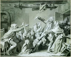 A Father Curses Hos Ungrateful Son, 1777 — Jean-baptiste Greuze