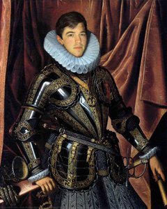 Portrait Of Felipe Manuel, Prince Of Savoya — Juan Pantoja De La Cruz