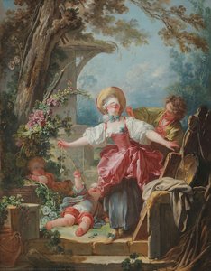 Blind-mans Buff — Jean-honoré Fragonard
