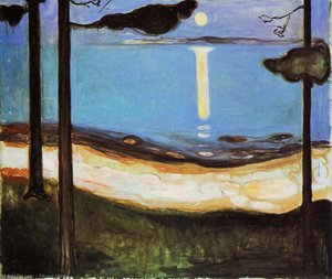 Światło Księżyca — Edvard Munch