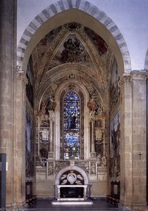 Strozzi-view Of The Frescoes In The Strozzi Chapel — Filippino Lippi