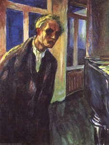 Portret Samotnego Człowieka — Edvard Munch