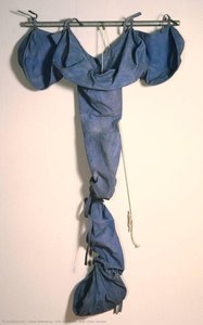 Měkká Hadříková Trubka - Modrá (chladná) Verze — Claes Oldenburg