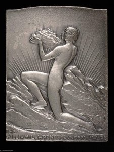 William Lawrence Saunders Medal for Achievement in Mining (obverse)