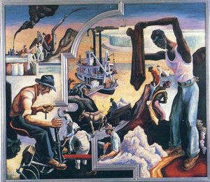 Deep South — Thomas Hart Benton