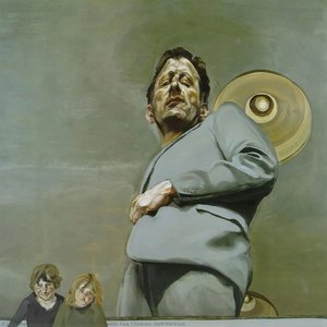 Reflection With Two Children (self-portrait) — Lucian Freud