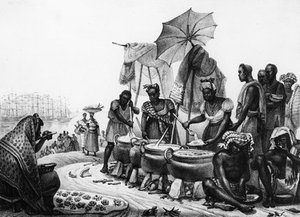 Black Women Selling Angou — Jean-baptiste Debret