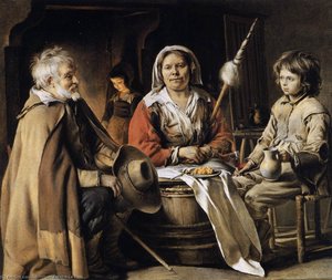 Peasant Interior — Antoine Le Nain