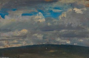 Nubes Sobre Exmoor — Sir Alfred James Munnings