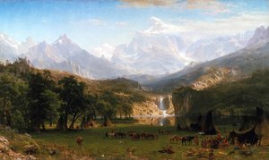 Le Montagne Rocciose, Lander's Peak — Albert Bierstadt