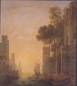 L'embarquement De Sainte Paula À Ostie — Claude Lorrain (claude Gellée)