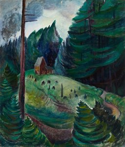 House Near Woods — Emily Carr