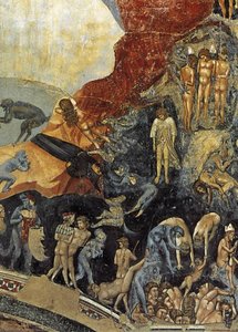 Last Judgment (detail 14) (cappella Scrovegni (arena Chapel), Padua) — Giotto Di Bondone