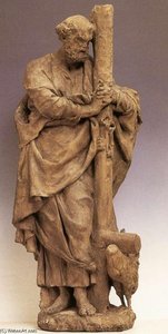 St Peter — Artus I Quellinus