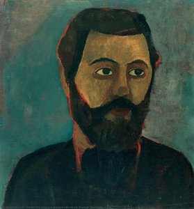 Portrait Werner Sombart — Paula Modersohn-becker