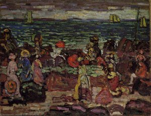 A Dark Day — Mauric Brazil Prendergast