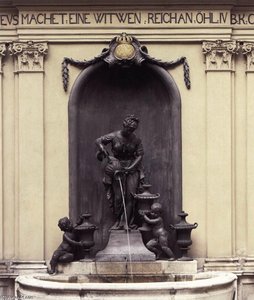 Elijah Increases The Oil Of The Widow — Franz Xaver Messerschmidt