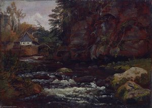 Mill In Liebethaler Grund — J.c. Dahl