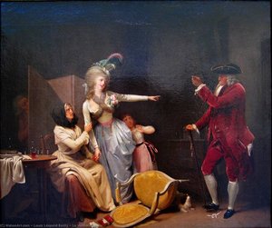 Le Vieillard Jaloux — Louis Léopold Boilly